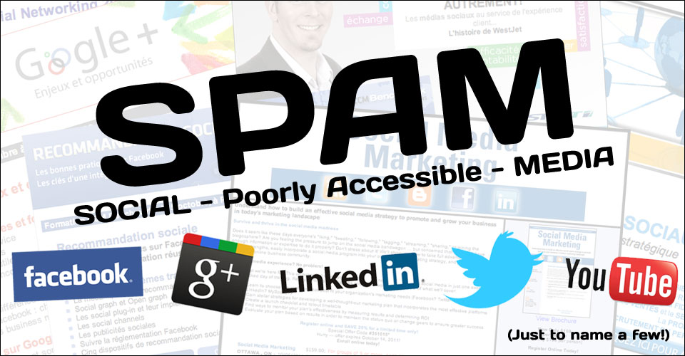 What Does Spam Mean On Social Media